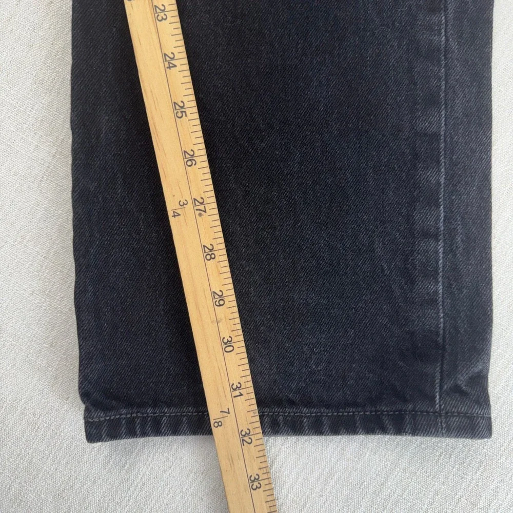 Levi's 501‎ Original Fit Black Jeans Men's 36x32 Button Fly 100% Cotton
